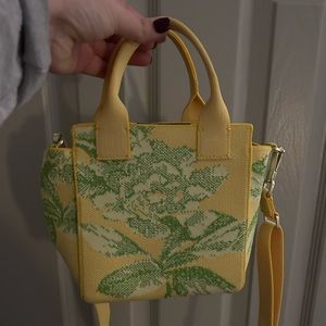 Rothy’s mini bag “Lemoncello”